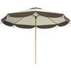 Outsunny 9FT Patio Umbrella, UPF 50+ Outdoor Market Umbrella with 8 Ribs, Vented Outdoor Table Umbrella for Deck, Backyard and Lawn - 4 of 4