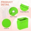 Unique Bargains Portable Makeup Bags and Organizers Encrypted Felt Purse Insert 6.7 x 3.9 x 6.3 Inch - 3 of 4