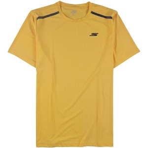 Skechers Mens Foundation Basic T-Shirt, Yellow, X-Large - 1 of 2