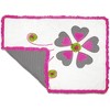 Pavilion Gift Company - Sassy Diva - 30" x 40" Ribbed Chenille Baby Blanket - Throw Blankets - 3 of 3