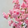 5/6ft Tall Cherry Blossom Artificial Tree,Aritifical Pink Flower Tree with Plastic Nursery Pot,Artificial Plants for Home Office Indoor Decor - 4 of 4