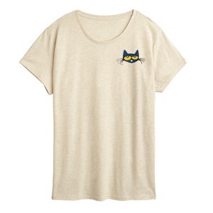 Women's - Pete the Cat - Life Is Groovy Short Sleeve Graphic T-Shirt - 1 of 4