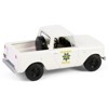1964 Harvester Scout Half Cab Pickup Truck "California Highway Patrol" Beige "Hot Pursuit" 1/64 Diecast Model Car by Greenlight - 3 of 4