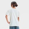 Girls' Billie Eilish Oversized Graphic T-Shirt - White - 3 of 4