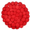 Ganz 4.0 Inch Holiday Felt Coasters Christmas , Felt Wool Globes Midwest (4PC) - 3 of 4