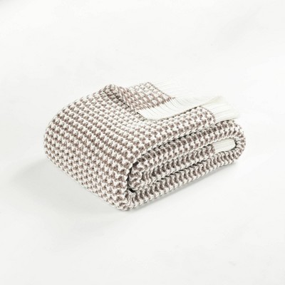 50"x60" Chic and Soft Knitted Throw Blanket - Lush Décor