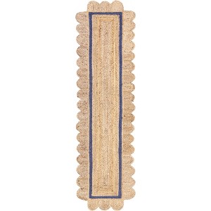 Nuloom Tera Petals Braided Jute Indoor Area Rug - 1 of 4