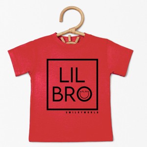 The Juniper Shop SmileyWorld Lil Bro Square Toddler Short Sleeve Tee - 1 of 4