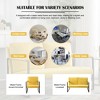 AndMakers 49.2 in. W Square Arm Linen Blend Modern Straight Sofa - 3 of 4