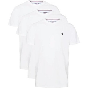 U.S. Polo Assn. Mens 3-Pack Cotton Short Sleeve Crewneck T-Shirts - 1 of 4