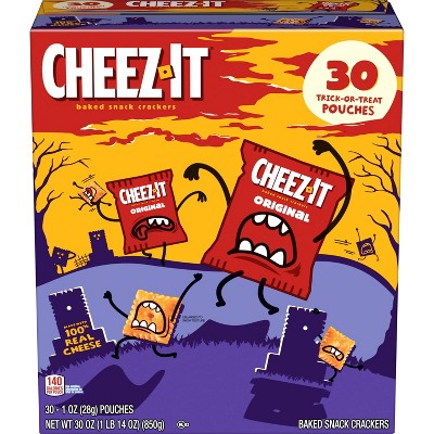 Cheez-It Original Halloween Snack Crackers Box - 30oz/30ct