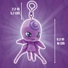 Miraculous Ladybug - Kwami Lifesize 5-inch Plush Clip-on Toy, Super Soft Collectible with Glitter Stitch Eyes and Color Matching Backpack Keychain - 3 of 4