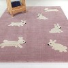 Hop Rabbit Kids' Area Rug Purple - Balta Rugs - 2 of 4