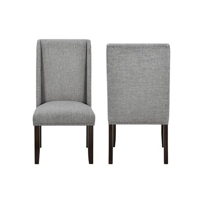 New Classic Furniture, Faust Dining Chair (2 Per Carton)-Gray