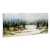 Stupell Industries Vast Country Landscape Rural Mountains Canvas Art, 40" x 17" - 2 of 4