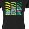Women's - Pokémon - Bulbasaur Evolutions Fitted Graphic T-Shirt - 2 of 3