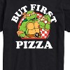 Men's - Teenage Mutant Ninja Turtles - But First Pizza Short Sleeve Graphic T-Shirt - 2 of 4