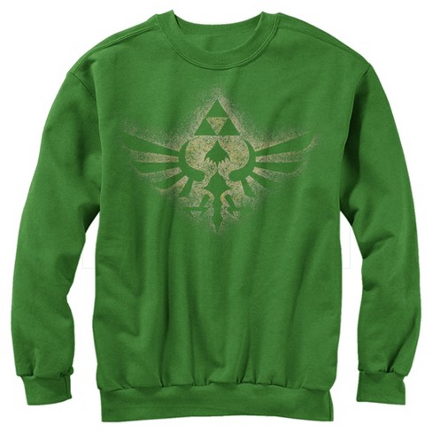 Men's Nintendo Soaring Triforce Sweatshirt - image 1 of 3