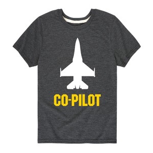 Boys' - Instant Message - Pilot Co Short Sleeve Graphic T-Shirt - 1 of 4