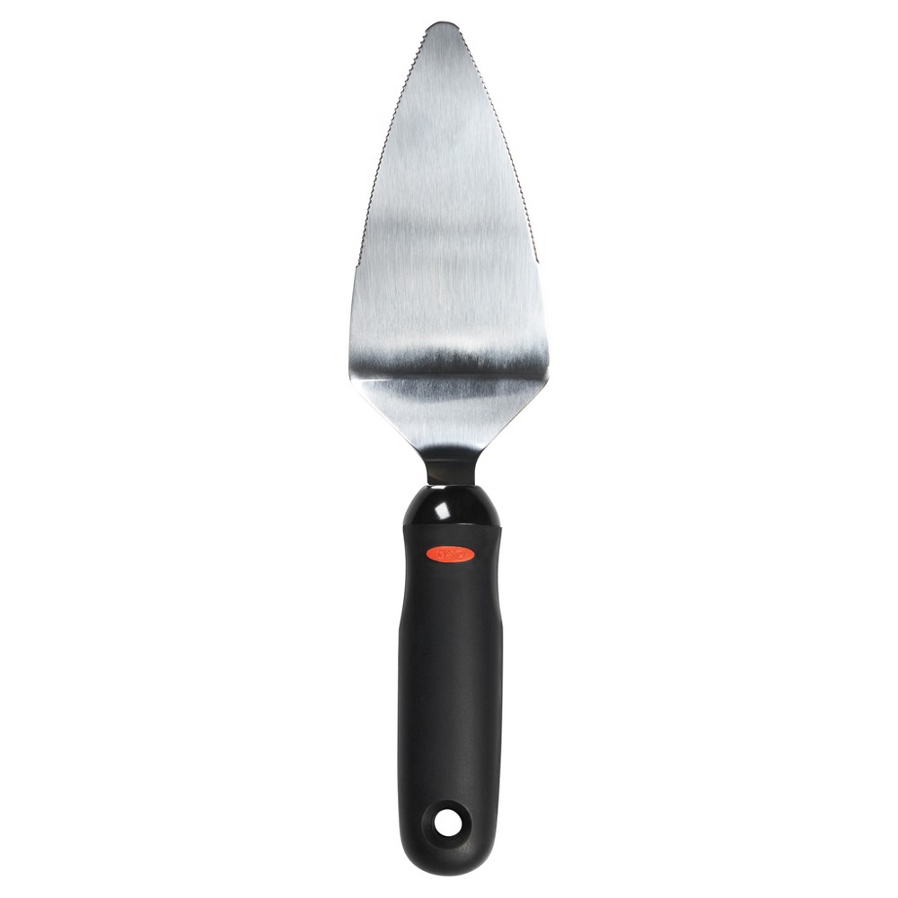 Photos - Other Accessories Oxo Softworks Pie Server: Stainless Steel Pie Spatula & Slicer, Dishwasher-Safe, Black Handle, 10.3" Length 