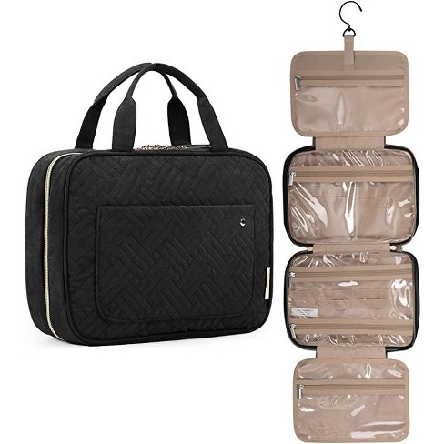 Baggallini Clear Travel Pouches 3 Piece Set Cosmetic Toiletry Bags : Target