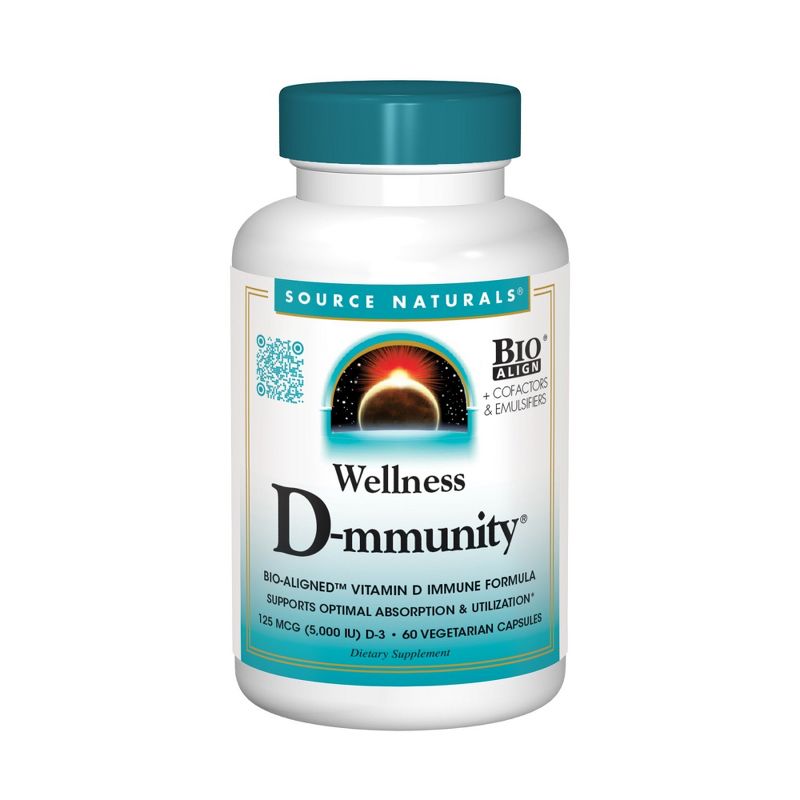 Source Naturals, Inc. Wellness D-mmunity  -  60 Capsule, 1 of 4