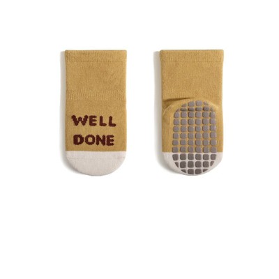 MyKids-USA Baby Unisex Breathable Thermal Cartoon Patchwork Socks Non-Slip