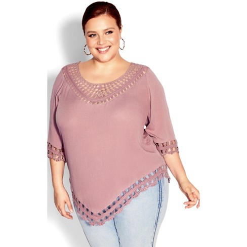 Women's Plus Size Tops, Catalina Chiffon Cardigan