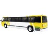 1999 TMC RTS Transit Bus #164 Downtown Dallas "Dart" White and Yellow 1/87 (HO) Diecast Model by Iconic Replicas - 3 of 4