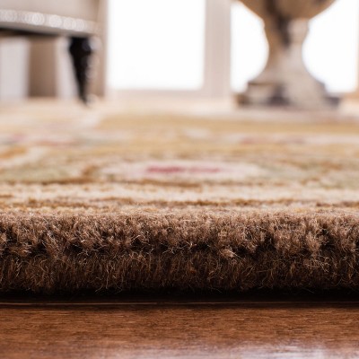 Ivory Elegance Hand-Tufted Wool Rectangular Area Rug - 54" x 16"