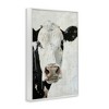 Stupell Industries Up Close Cow Black Framed Giclee Art - 3 of 4