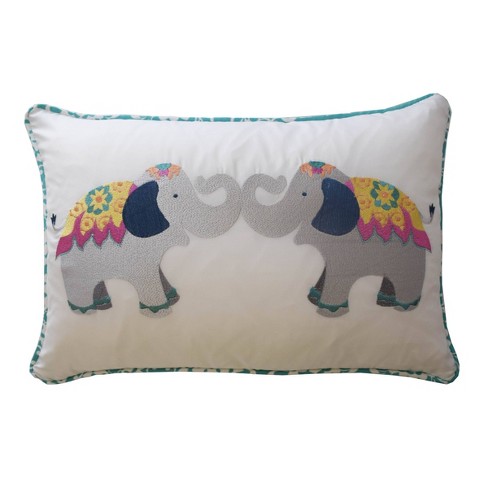 Bollywood Elephant Throw Pillow 12 X18 Waverly Kids Target