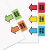 Redi-Tag Removable Page Flags Green/Yellow/Red/Blue/Orange 10/Color 50/Pack 76830 - 2 of 2