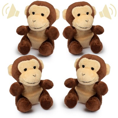 Small stuffed store monkey toy