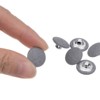 Unique Bargains Round Metal Sewing Cloth Covered Button 10 Pcs - 4 of 4