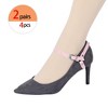 Allegra K Women's Detachable Adjustable Anti-Slip Shoe Straps Bands Belts with Buckle for Heels 2 Pairs - 4 of 4