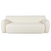 Minimalist Curved 3-Seater Sofa,81.5" Streamlined Deep Seat Couch,No Assembly Compression Sofa for Living Room,Bedroom,Apartment-Baofuwish - 3 of 4