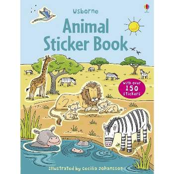 First Sticker Book Animals - (First Sticker Books) by  Jessica Greenwell (Paperback)