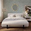 TOV Furniture Karol Performance Vegan Leather Bench in Cream - 2 of 4
