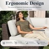 LayinSun Wicker Rattan Patio Furniture Set, Deep Seating Outdoor Modular Sectional Sofa Conversation Set with Thick Cushions - 4 of 4
