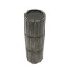 Gulches Timeless Elegance [Natural Wood Tone] Wood Centerpiece Candle Holder 1-Pack - 4 of 4