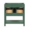 NicBex 29.5" Bathroom Storage Cabinet without Sink, Morden Bathroom Vanity, 5 Drawers and 1 Open Storage Shelf for Bathroom - 4 of 4