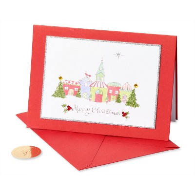 Christmas Card Whimsy Church - PAPYRUS