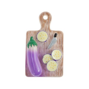 Unique Bargains Magnetic Refrigerator Sticker White Brown 1 Pc - 1 of 3