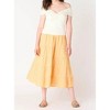 Women's Off The Shoulder White Top Twisted Neckline - Dex Clothing - 2 of 3