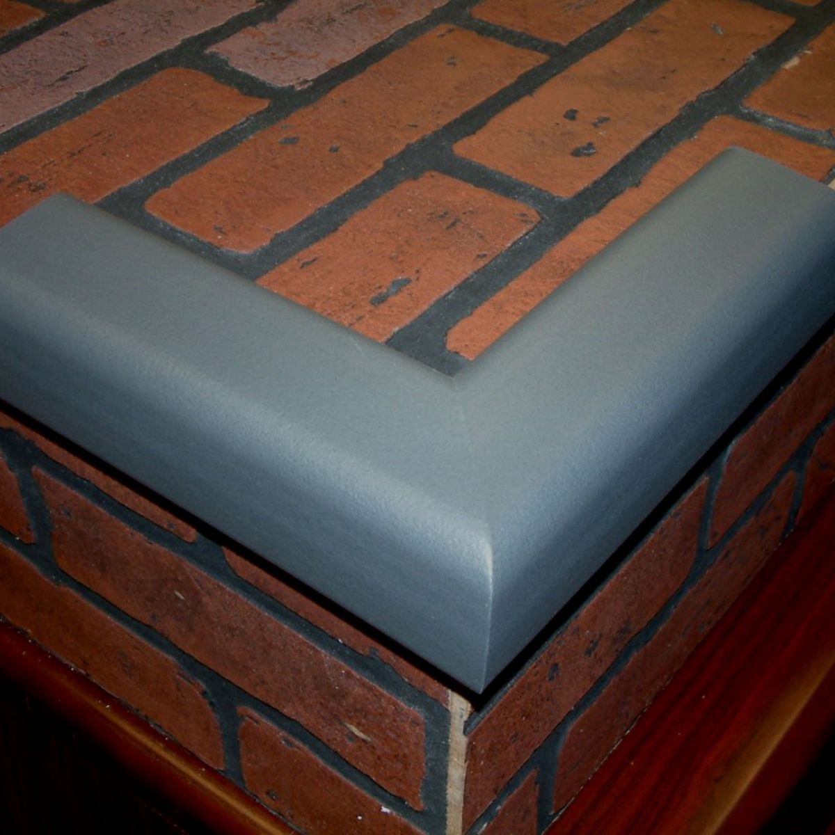 Cardinal Gates KEPK Large Hearth Pad Kit - Fireplace Baby Proofing - Adhesive Backed Fireplace Bumpers for Babies - thumbnail 3