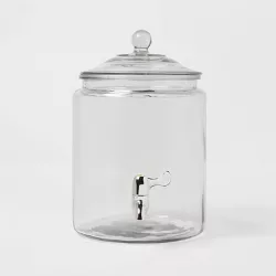 Creative Bath CreativeWare BEV12CLR Beverage Dispenser with No Base Sleeve Clear 1.5 gallon 