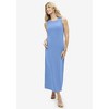 Jessica London Women's Plus Size 2-Piece Stretch Crepe Single-Breasted Maxi Jacket Dress - 3 of 4