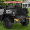 24V Ride On Dump Truck with Remote Control, 2 Seater Electric Toy Car for Kids, All-Terrain Kids Construction Vehicle w/Dump Bed & Shovel - 2 of 4