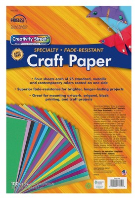 Colored construction papers, Specialty Papers